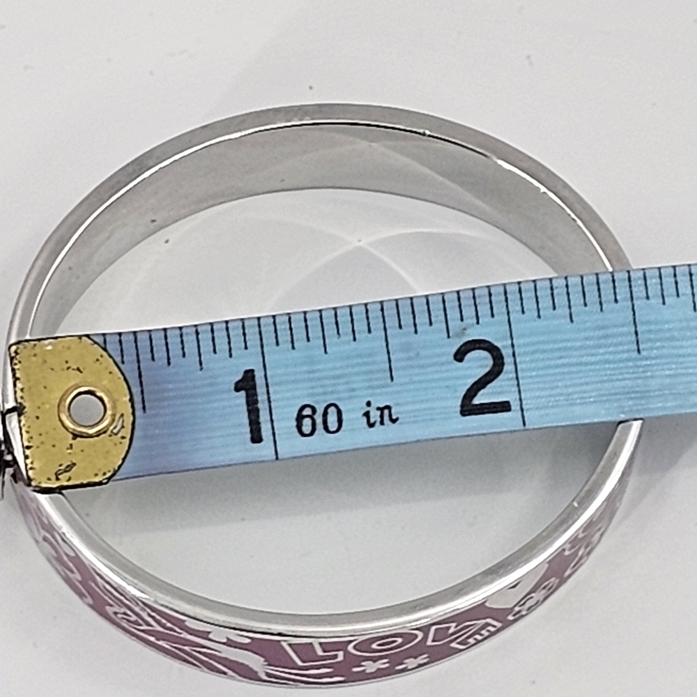 Johnny Was Small Love Hinge Bracelet - Picture 7 of 8